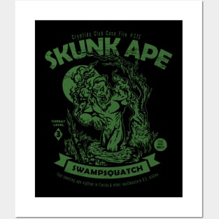 SkunkApe - Cryptids club Case file #315 Posters and Art